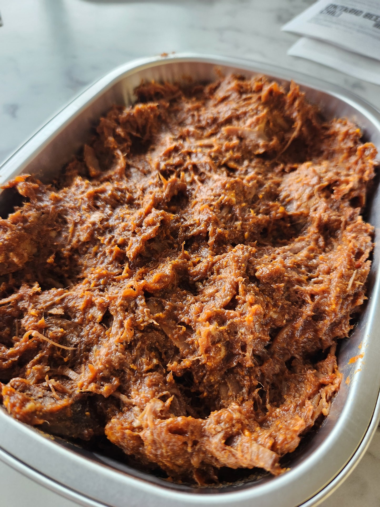 Roasted Red Pepper BBQ Pulled Pork (1lb)-FROZEN