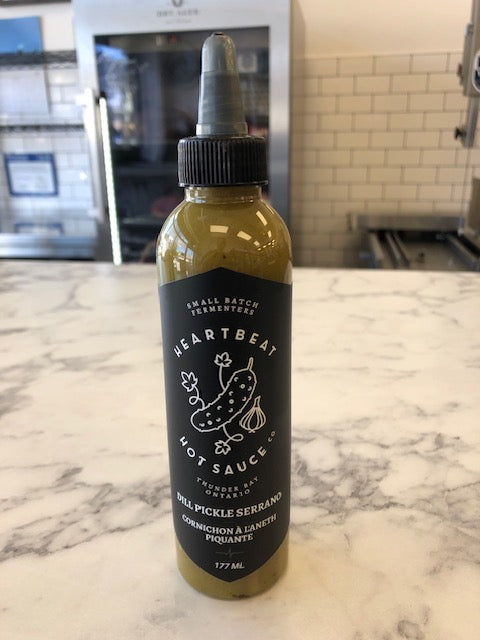 Heartbeat Hot Sauce - Dill Pickle Serrano