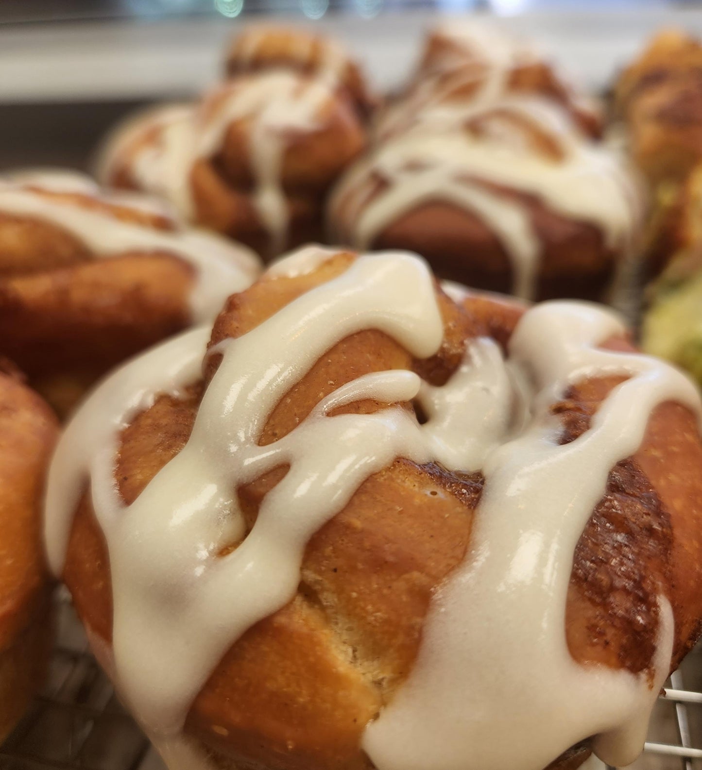 Cinnamon Buns with Cream Cheese Glaze (Pack of 4) - Easter Pre-Order