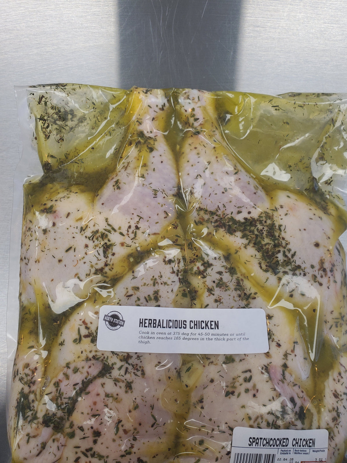 Spatchcocked Herbalicious Chicken - Thanksgiving Reservation
