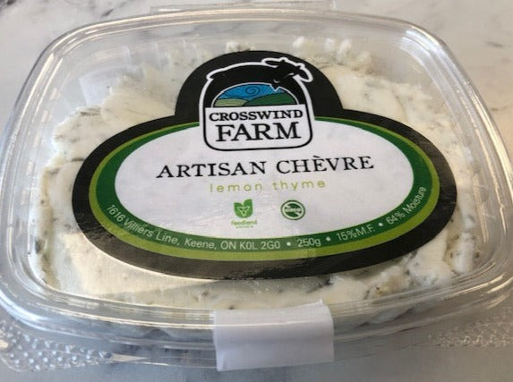 Crosswind Farm Artisan Chèvre - Lemon Thyme