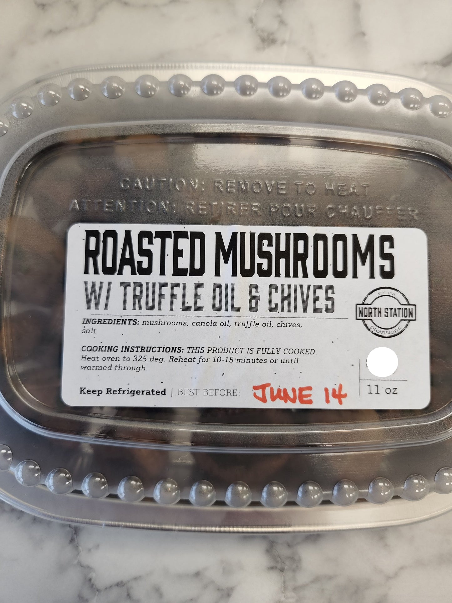 Roasted Mushrooms w/ Truffle