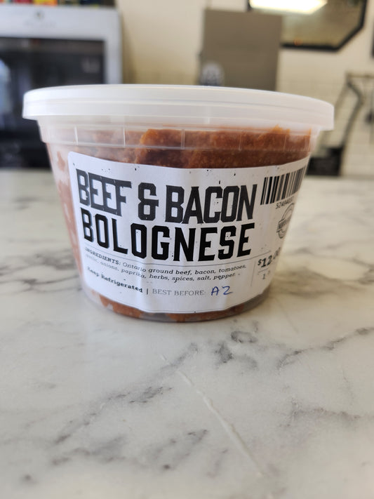 Beef & Bacon Bolognese (1lb)-FROZEN