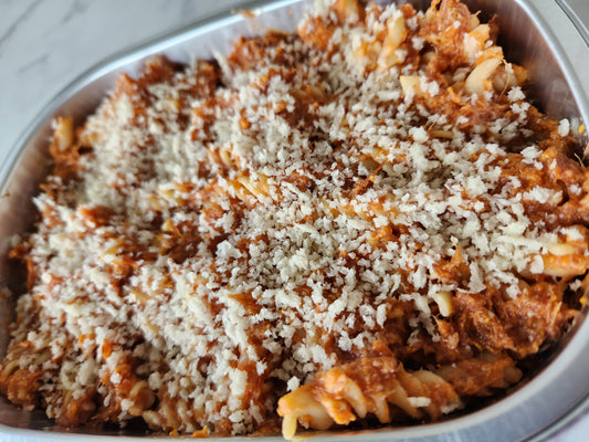 Baked Fusilli w/ Tomato & Bacon (1lb)