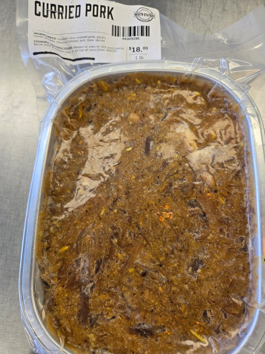 Curried Pork (1lb)-FROZEN