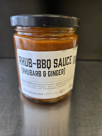 RHUB-BBQ Sauce (Rhubarb & Ginger) - 275mL
