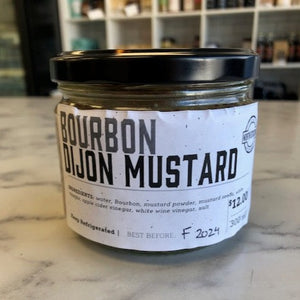 Bourbon Grainy Dijon Mustard (300 ml glass jar)