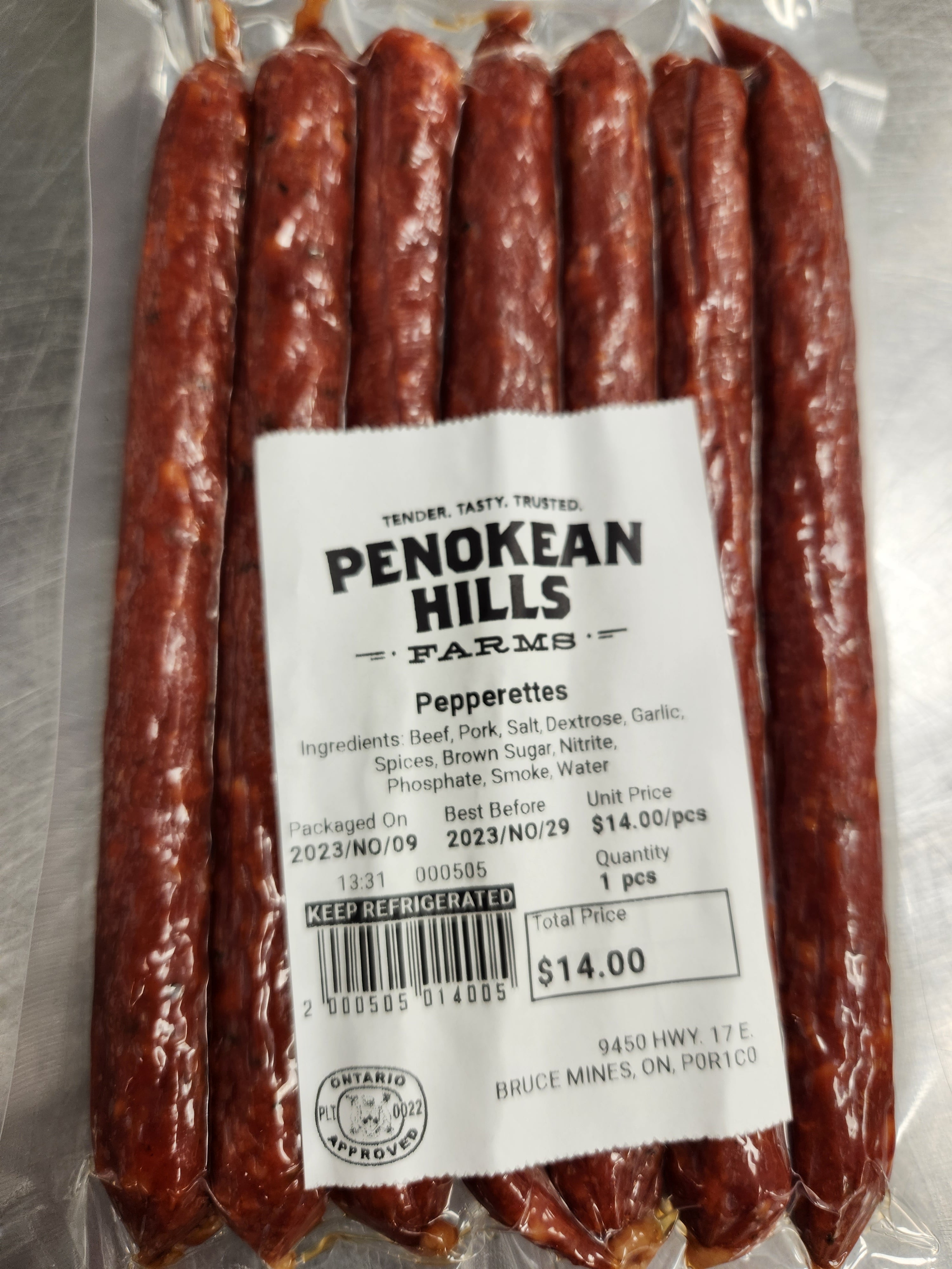 Penokean Hills Pepperettes