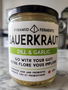 Sauerkraut Dill & Garlic- Pyramid Ferments