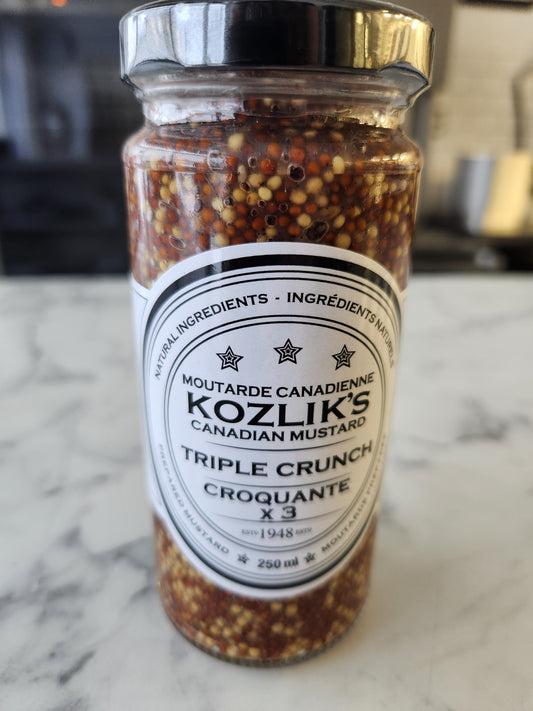 Kozlik's Triple Crunch Mustard (250mL)
