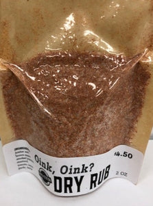 Oink, Oink? Pork Dry Rub (2oz kraft bag)