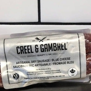 Artisanal Dry Sausage - Blue Cheese (180 g)