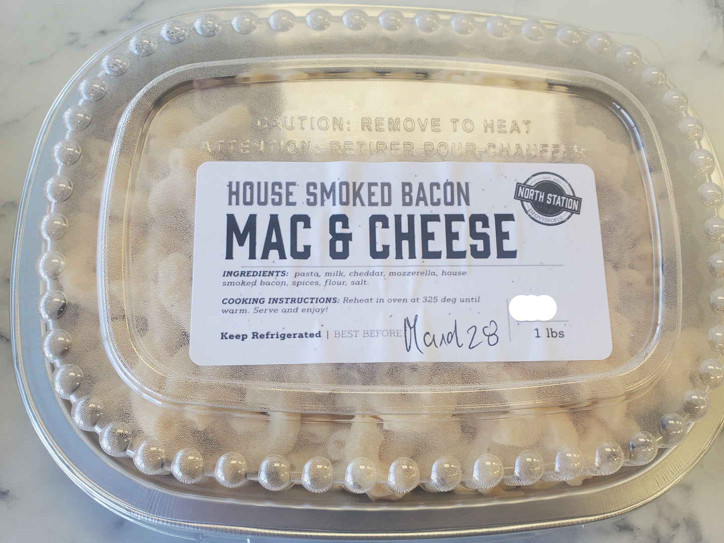 Bacon Mac & Cheese (1lb)