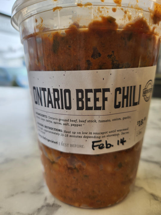 Ontario Beef Chili (2 lbs)