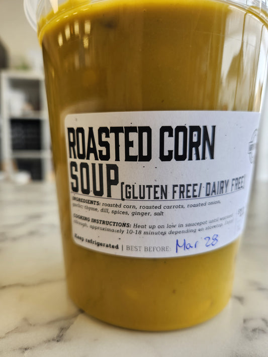 Roasted Corn Soup (1 L)-FROZEN