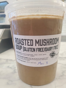 Roasted Mushroom Soup (1 L)-FROZEN