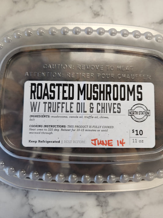 Roasted Mushrooms w/ Truffle