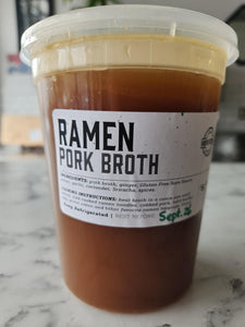 Ramen Pork Broth (1L)-FROZEN