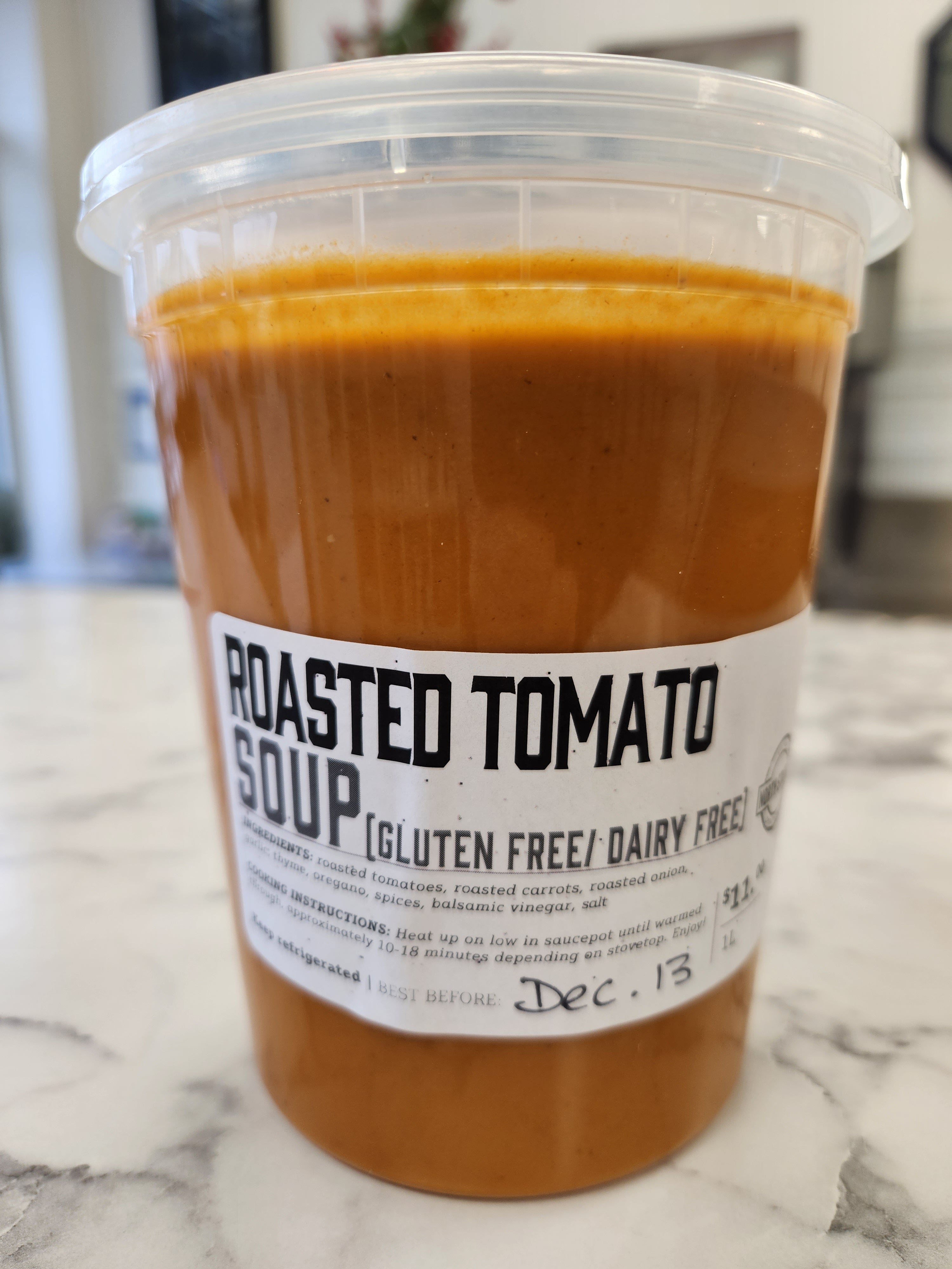 Roasted Tomato Soup (1 L)-FROZEN